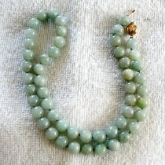 Good luck jade necklace
