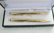 Golden pen/pencil set